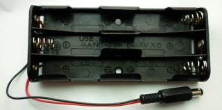 Assembled 6 AA Battery Pack
