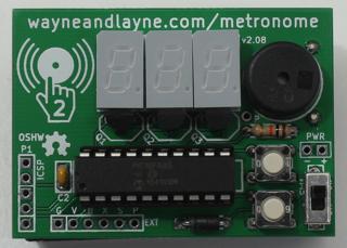 Assembled Tap-Tempo Metronome